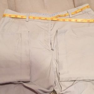 Slacks tan Size 8 (31”) w/ 29” inseam elastic back